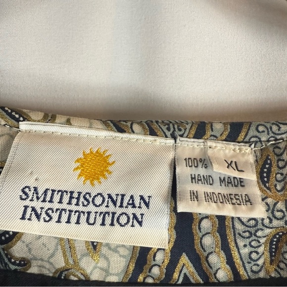 Smithsonian Institution hand quilted coat Size:XL - Picture 9 of 13